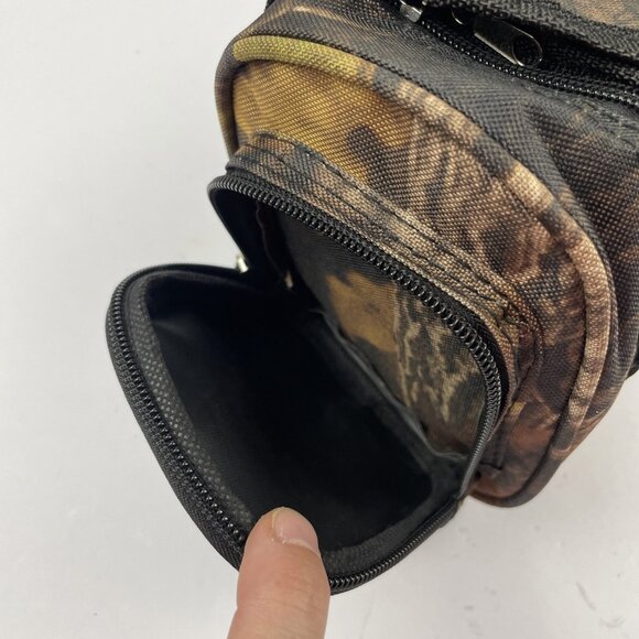 Belle Russo Camo Toiletry Bag Hanging Travel Hunting Canvas - Picture 8 of 15